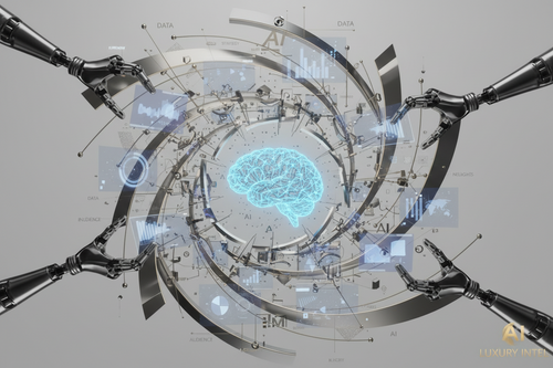 AI Social Media Intelligence - Premium Artwork